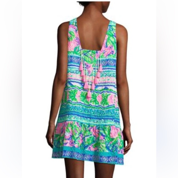 NWOT!🦄 Lilly Pulitzer Beautiful Gabriella Dress Size XXS 💕HARD TO FIND!💕 - Picture 3 of 15